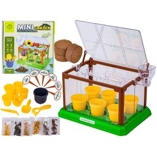 Szklarnia Dla Dzieci, Mini Ogród, Ogródek + Akcesoria  Pozostałe zabawki ogrodowe 6001-KJA 1
