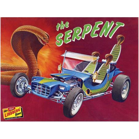 Model plastikowy - Samochód Serpent Show Rod 1:16 Lindberg Modele do sklejania HL137-KJA 1